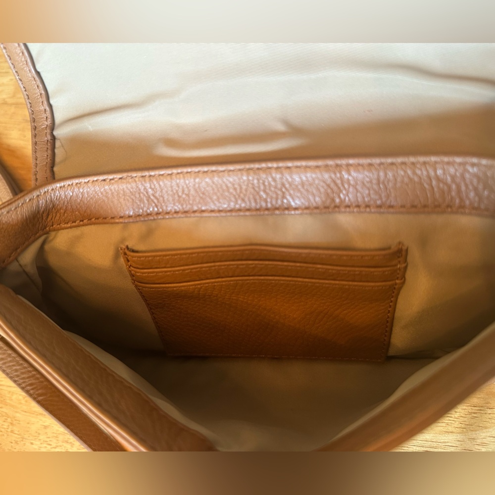 Tory Burch Brown Leather Crossbody Bag - Picture 5 of 11
